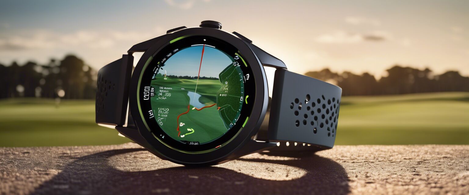 Smartwatch for golf technology