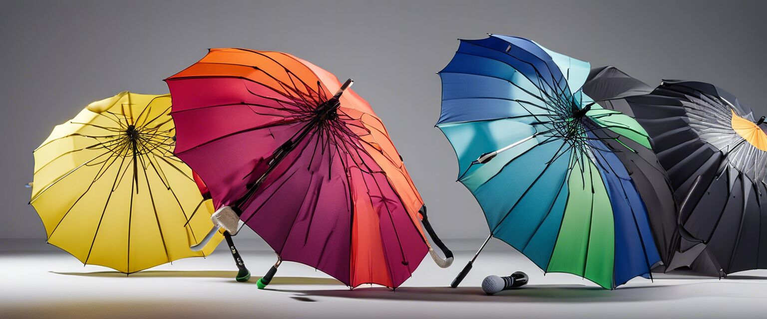 Golf umbrellas